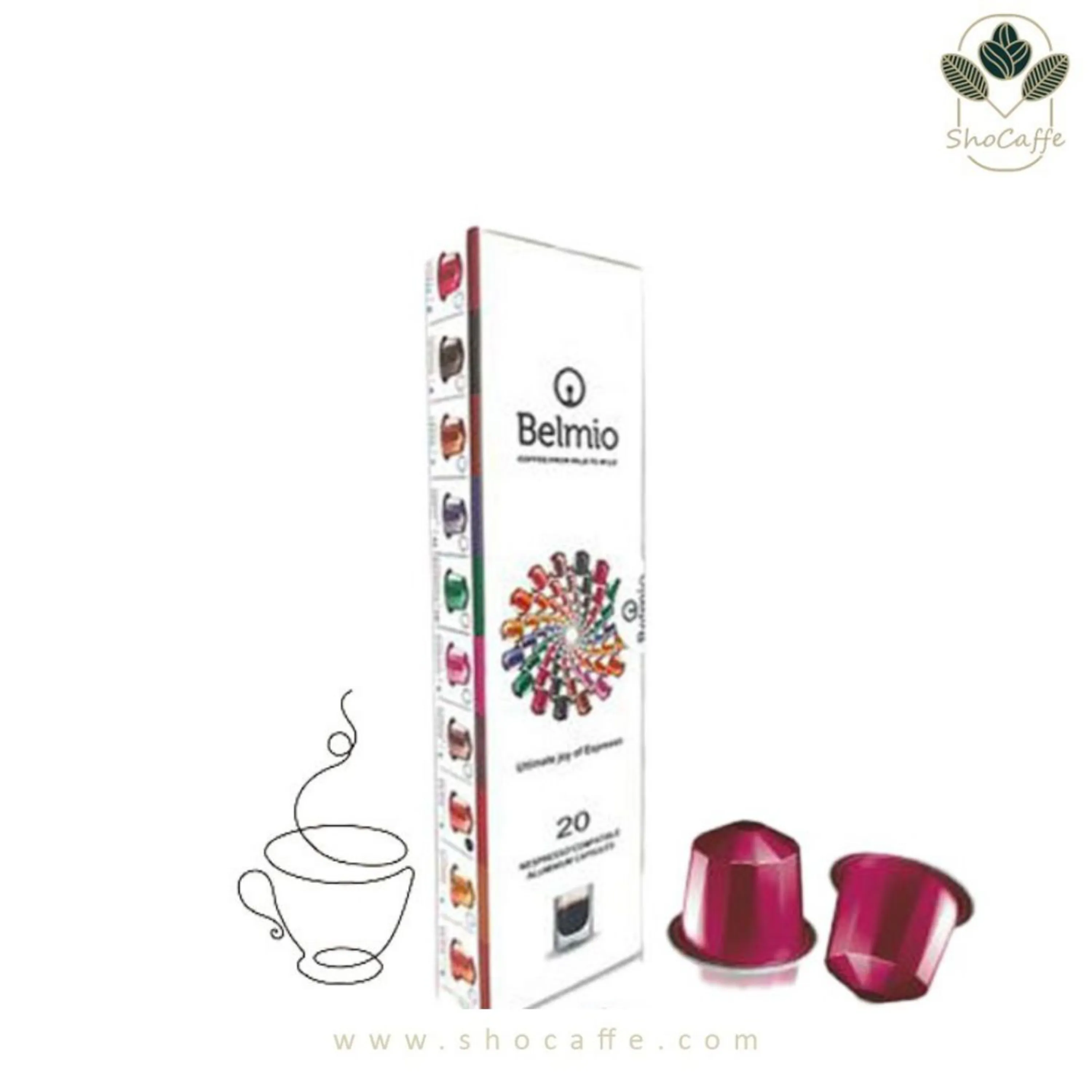 کپسول قهوه نسپرسو بلمیو لانگو ویواکو Belmio Lungo Vivace